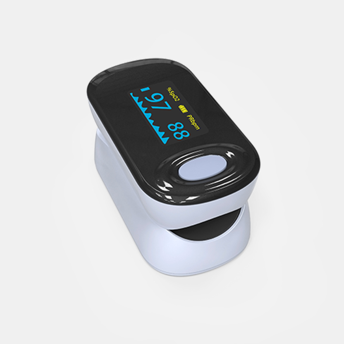 Pulsossimetro da dito regolabile Bluetooth opzionale per uso familiare per infermieri