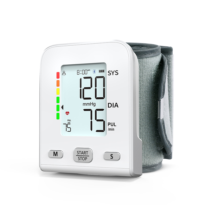 Muñeca Bluetooth del monitor de presión arterial de Digitaces aprobado CE del MDR de la atención sanitaria