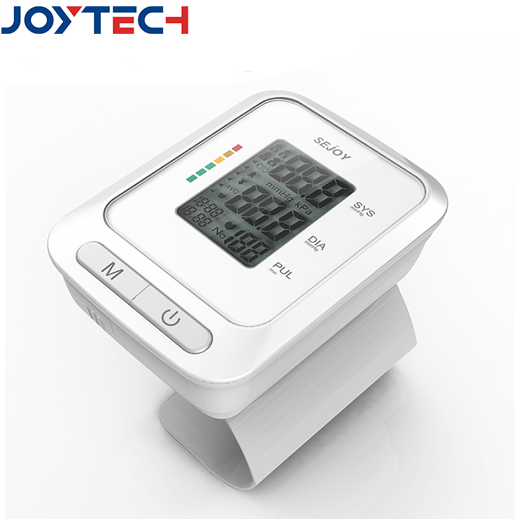 Пренослив монитор за крвен притисок на рачниот дигитален сфигмоманометар на рачен монитор за крвен притисок