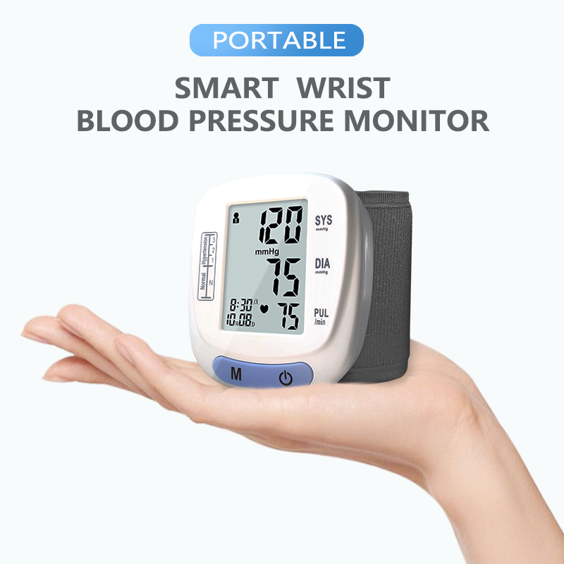 MDR 디지털 손목 장력계 전자 혈압 모니터