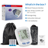 ကနေဒါကျန်းမာရေးမှခွင့်ပြုထားသော Upper Arm Rechargeable Blood Pressure Monitor Digital Tensiometro