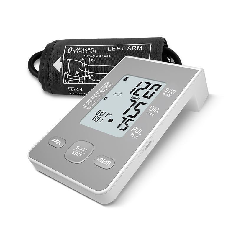 Avtomatski digitalni sfigmomanometer z dvojnim napajanjem za domačo uporabo