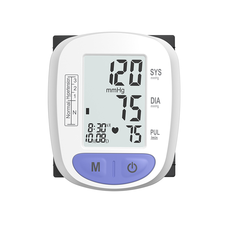 Tensiómetro dixital automático de pulso Monitor de presión arterial Esfigmomanómetro electrónico