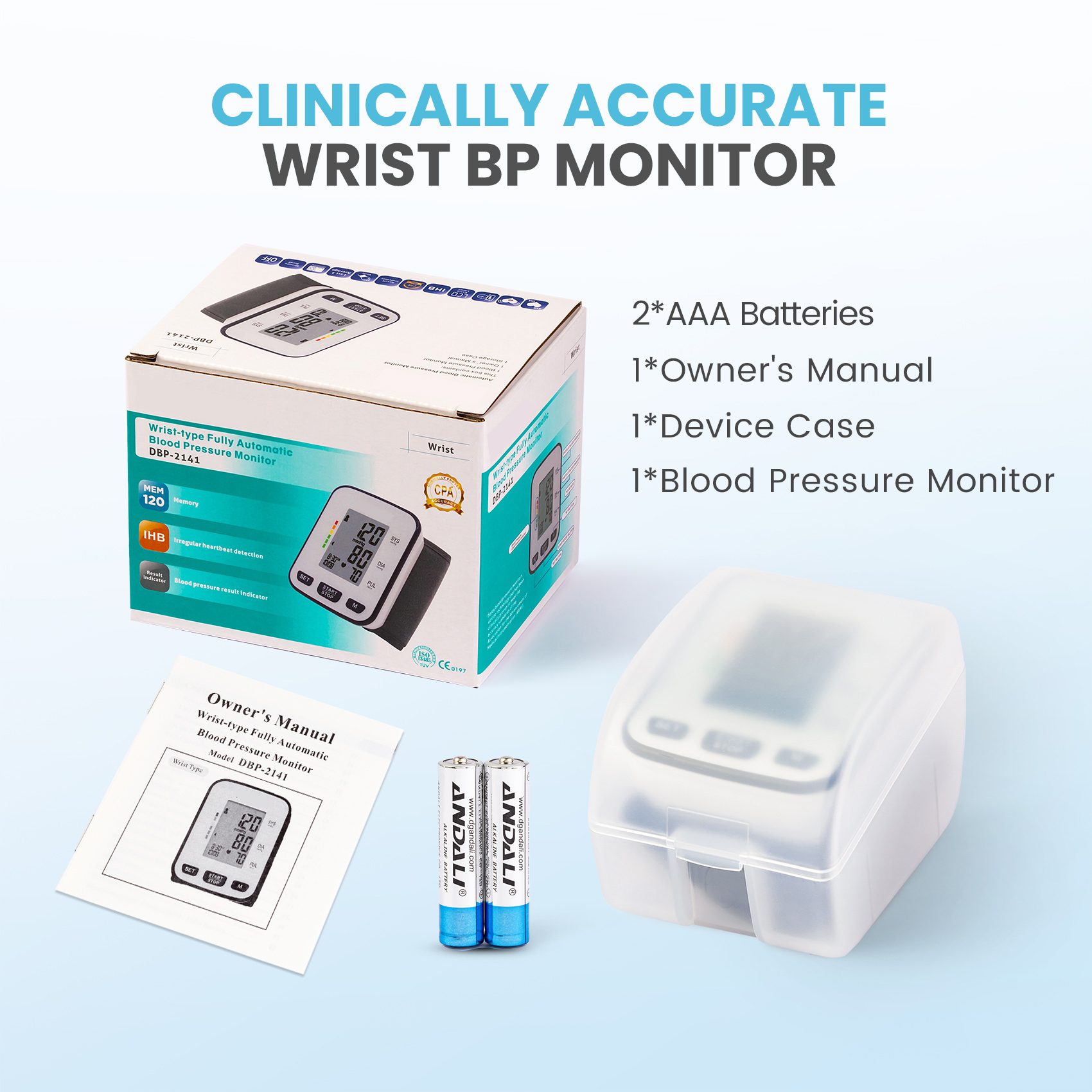 Logotipo de subministración de fábrica Personalizar Monitor de presión arterial de pulso Tensiómetro dixital