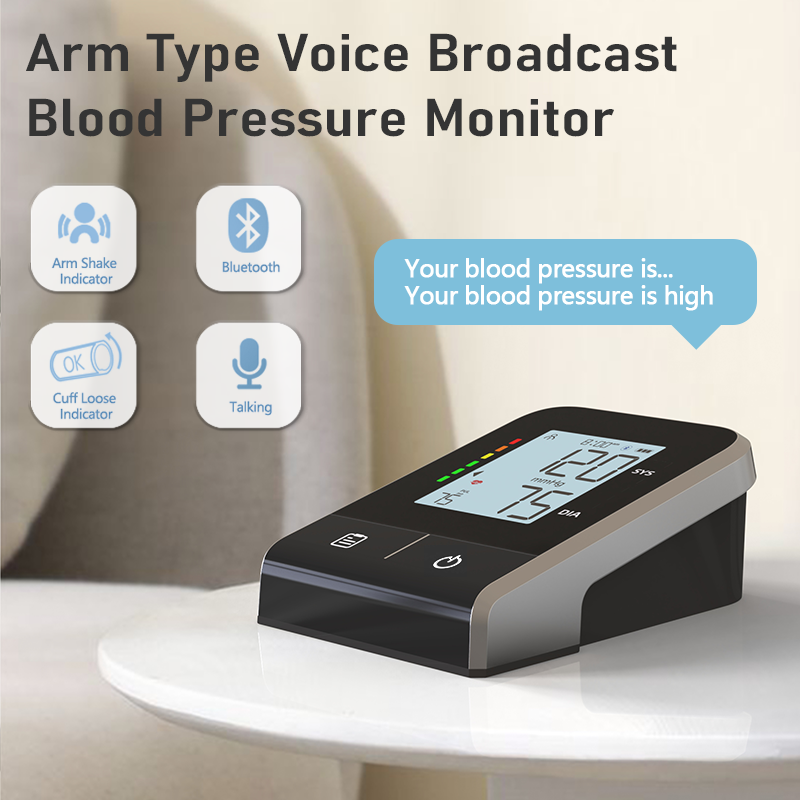 Overarm Automatisk Bluetooth Digitalt blodtryksmåler Producent