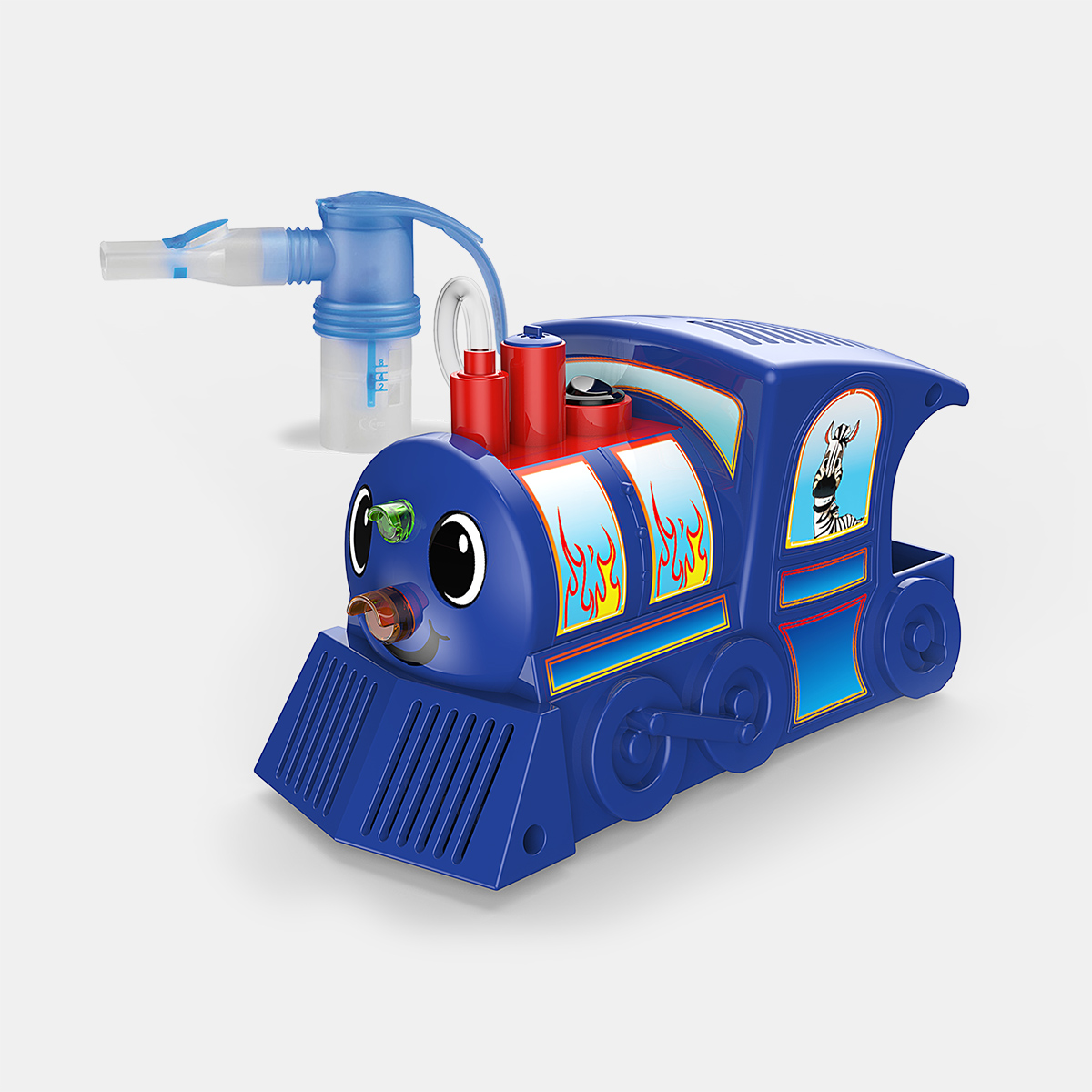 Inneal Nebulizer Compressor Compressor Baby Cartoon Thomas airson Clann