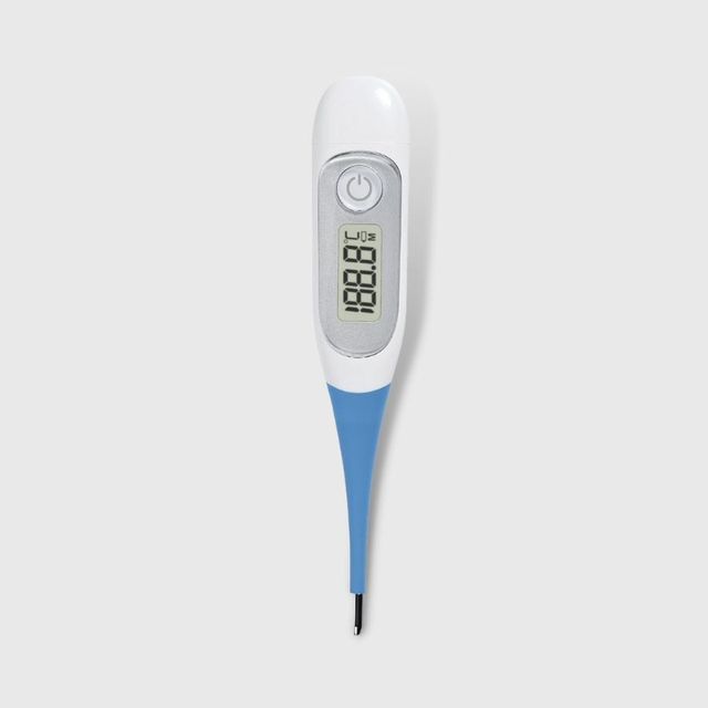 Kamohelo ea CE MDR Karabo e Potlakileng e sa keneleng Metsi Flexible Digital Thermometer bakeng sa Bana