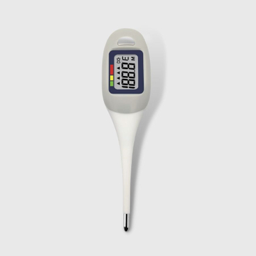 CE MDR nankatoavin'ny OEM azo alaina amin'ny Thermometer Digital Flexible LCD lehibe miaraka amin'ny backlight
