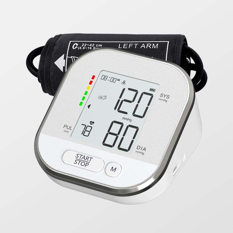 Цифровий вимірювач артеріального тиску на плечі, Bluetooth MDR, схвалений виробником CE