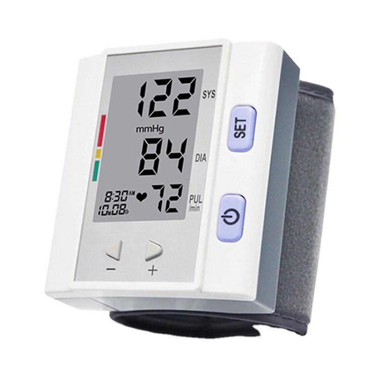 Monitor electrónico de presión arterial de pulso Máquina dixital automática de presión arterial de pulso