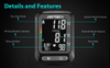 ຄົວເຮືອນອື່ນໆໃຊ້ການດູແລສຸຂະພາບ Wrist Blood Pressure Monitor Digital Tensiometer Electonic Sphygmomanometer