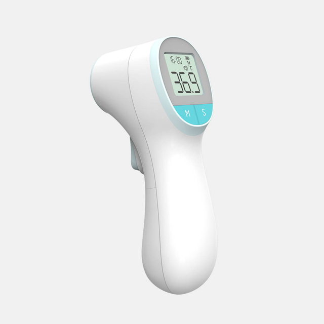 CE MDR Medisinsk infrarødt termometer Pannekontaktfri termometer Digital