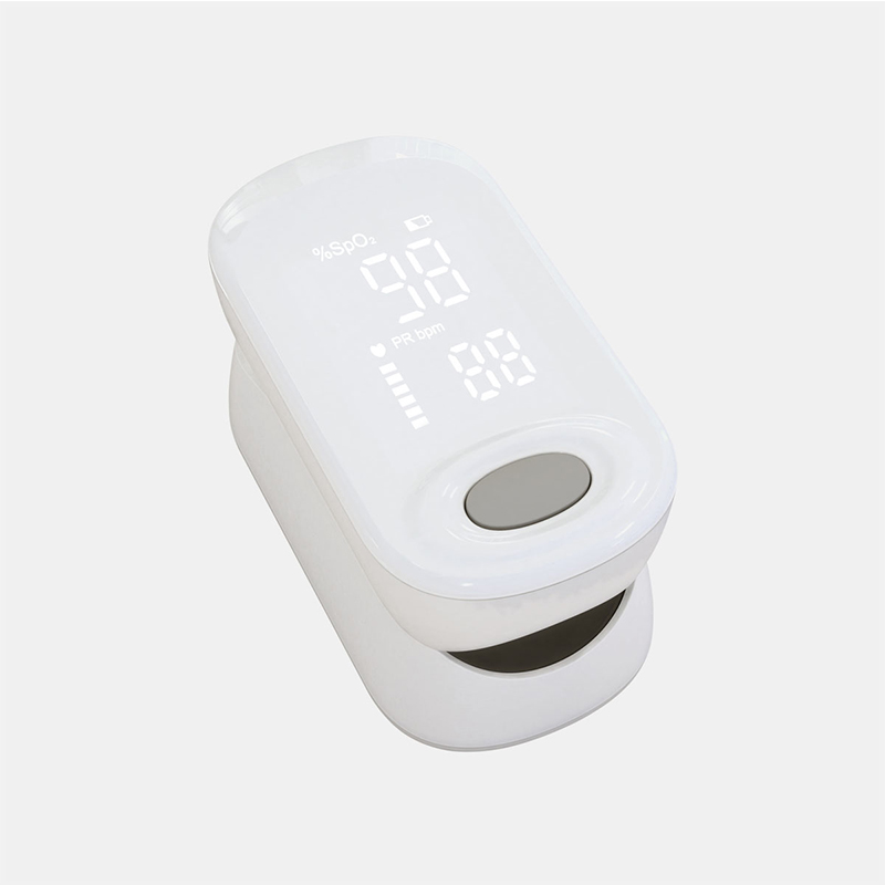 Pinuh Otomatis LED Fingertip Pulse Oximeter pikeun Dipaké Imah