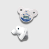 Digitales Schnuller-Babythermometer für Neugeborene. Überprüfen Sie auf Fieber. Babythermometer im Brustwarzenstil