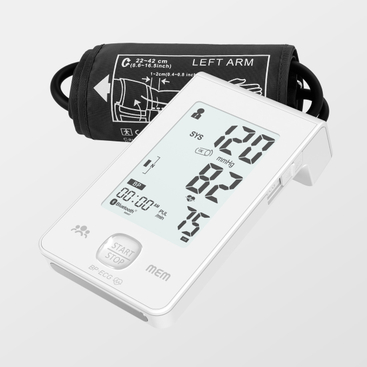 Extra Large Display Dual Power Supply Intelligent Blood Pressure Monitor miaraka amin'ny Ecg