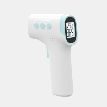 CE MDR Gun Type Non-kontak Infrared Baby Electronic Forehead Thermometer