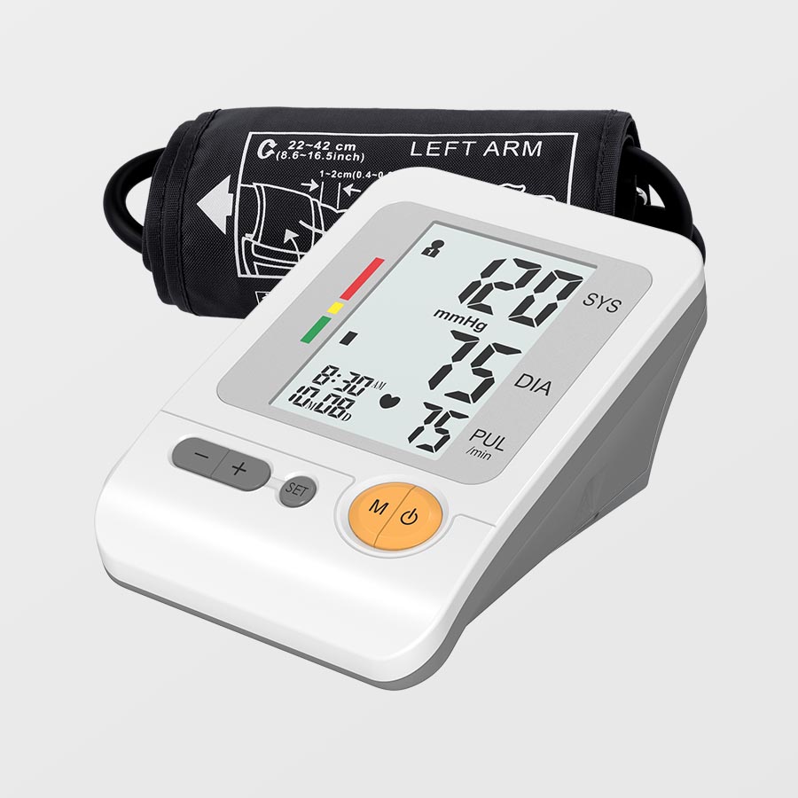 Sfigmomanometru digitale Bluetooth Medicu Monitor di pressione sanguigna parlante