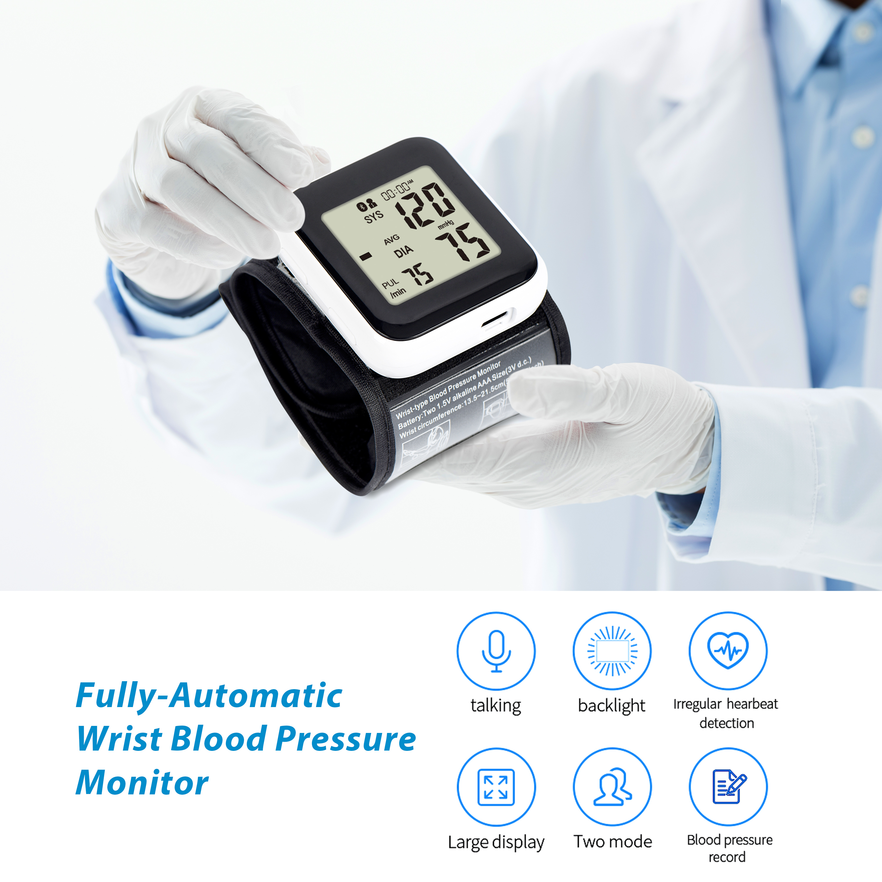 Joytech Bag-ong Gilusad nga Wrist Blood Pressure Monitor