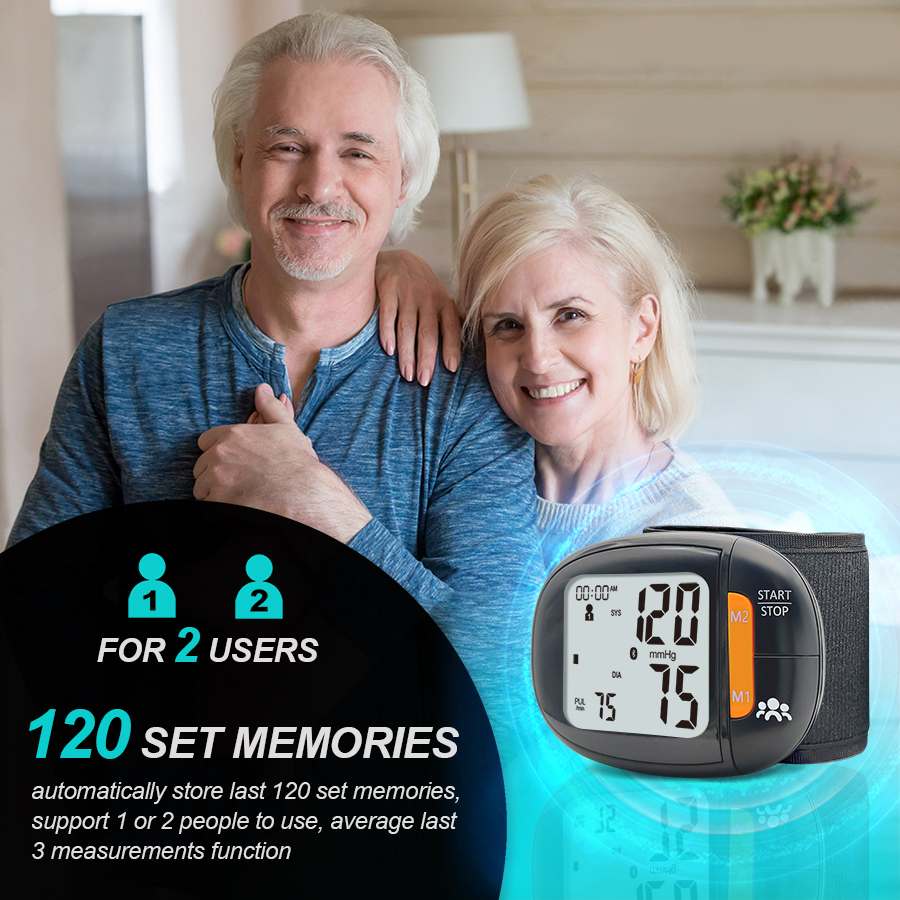 Giaprobahan sa FDA Canada Health ang Portable Wrist Blood Pressure Monitor