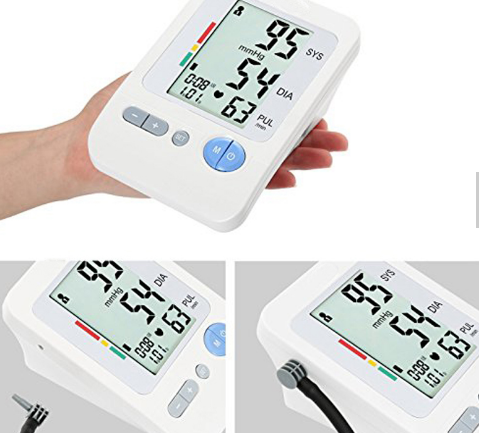 Medicinsk Bluetooth digitalt blodtryksmåler Talende blodtryksmåler