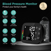 Instrumento de medición de presión arterial de voz Bluetooth fácil de usar médico para el hogar