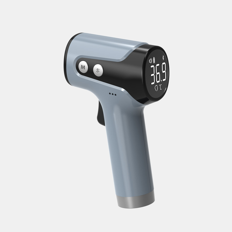 CE MDR-pistooltype infrarood-voorhoofdthermometer Geen aanraak-LED-infraroodthermometerpistool