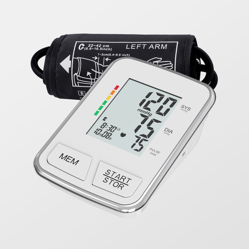 Oanpasse taal hege bloeddruk kontrôle masine Bluetooth Digital Tensiometer