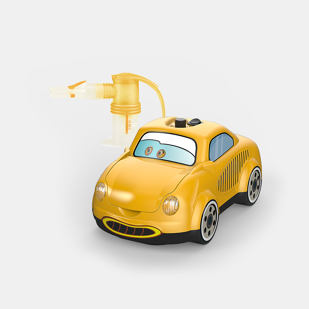 Car Shape Cute Baby Nebuliser Cartoon Compressor Nebulisaator kopsupõletiku jaoks