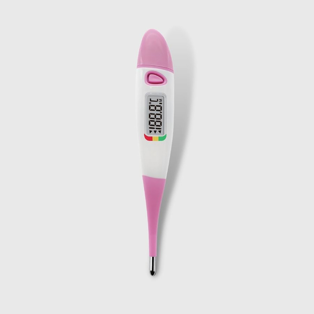CE MDR-goedkeuring Koortsalarm Orale digitale thermometer met flexibele tip voor kinderen