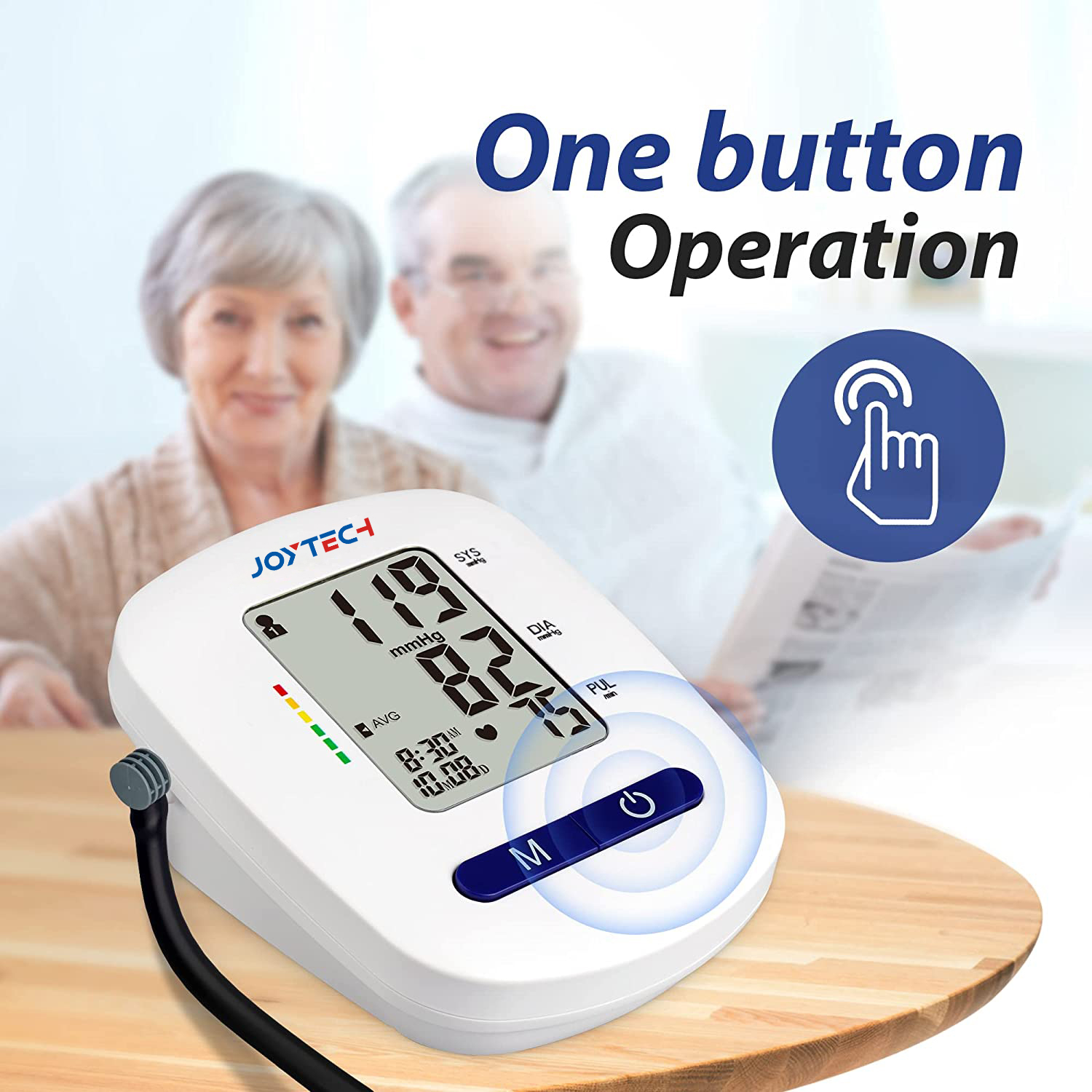 Медицинский монитор артериального давления Bluetooth для домашнего использования Голосовой цифровой тензиометр