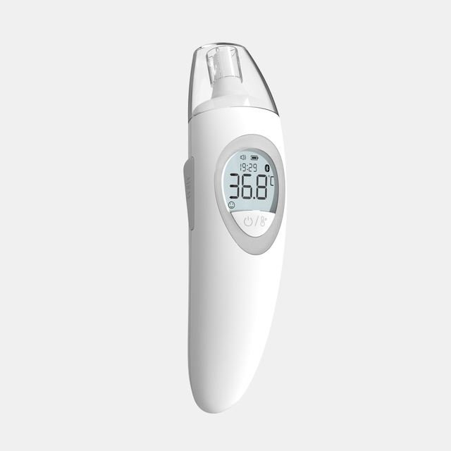 Kelulusan CE MDR Bacaan Pantas Termometer Telinga Inframerah Ketepatan Tinggi Terbaik untuk Suhu Badan
