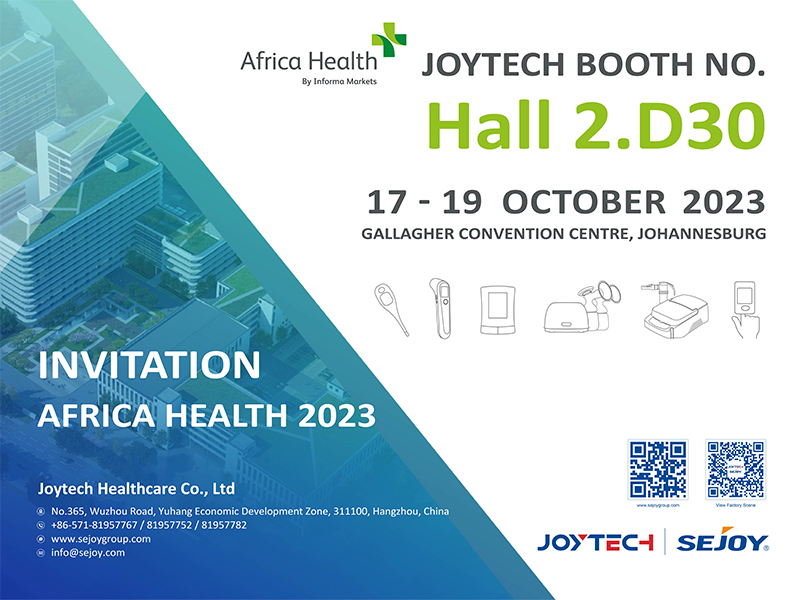 Hãy tham gia cùng chúng tôi tại Africa Health ở Johannesburg!