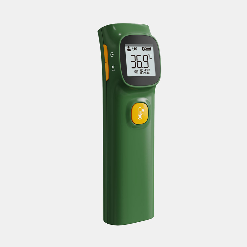 CE MDR инфрачервен термометър за чело с висока производителност на точки/сканиране