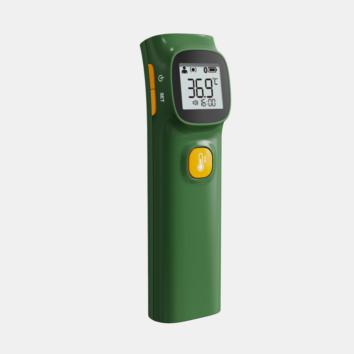 CE MDR High Performance Point / Scanning Mekhatlo ea Infrared Phatleng Thermometer
