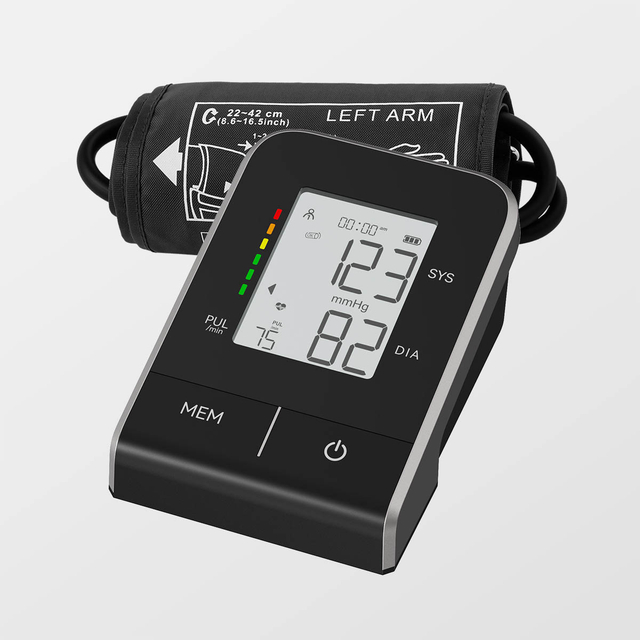 Pengeluar Sphygmomanometer Digital Bluetooth Automatik Lengan Atas
