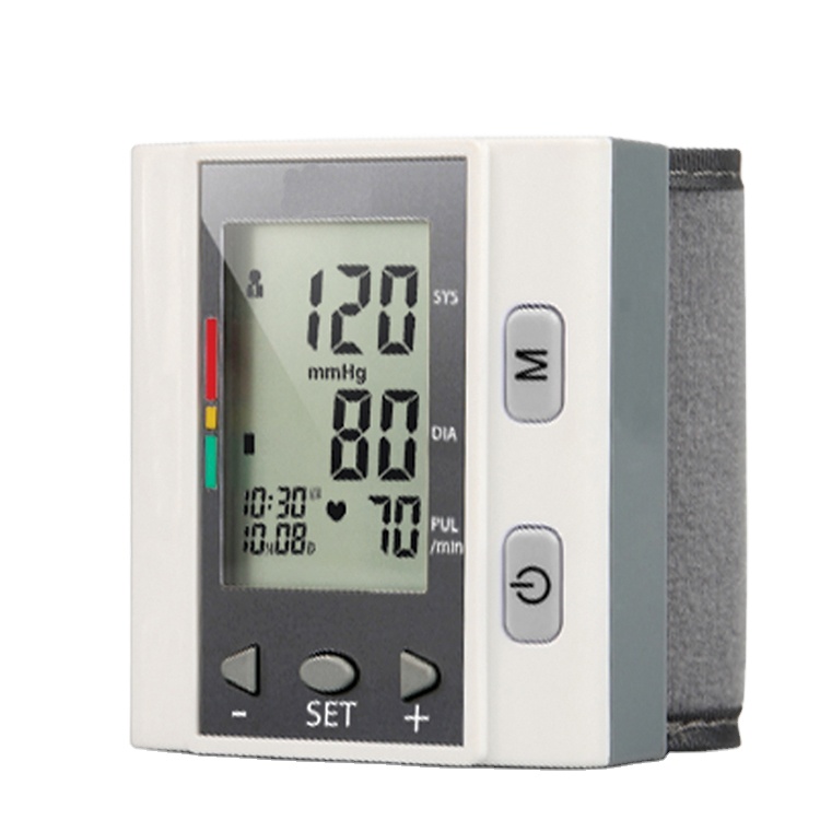 Máy đo huyết áp cổ tay MDR CE Máy đo huyết áp kỹ thuật số Máy đo huyết áp nói chuyện