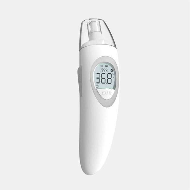 CE MDR Kontak / Nie-kontak Vinnige lees multifunksionele infrarooi termometer Oor termometer Voorkop termometer