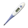 Ngarep Gunakake Termometer Digital Tip Fleksibel Termometer Basal 60s Pengukuran Suhu Badan