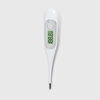 Zatwierdzony przez CE MDR Cyfrowy termometr ze sztywną końcówką, podświetlany i umożliwiający pomiar predykcyjny