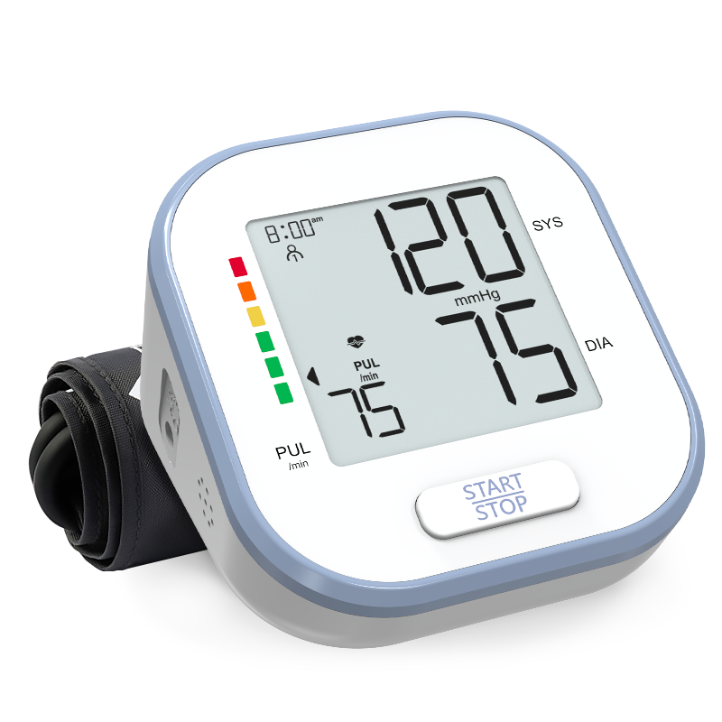 Smart Mini Blood Pressure Monitor nga adunay Bluetooth alang sa Paggamit sa Balay