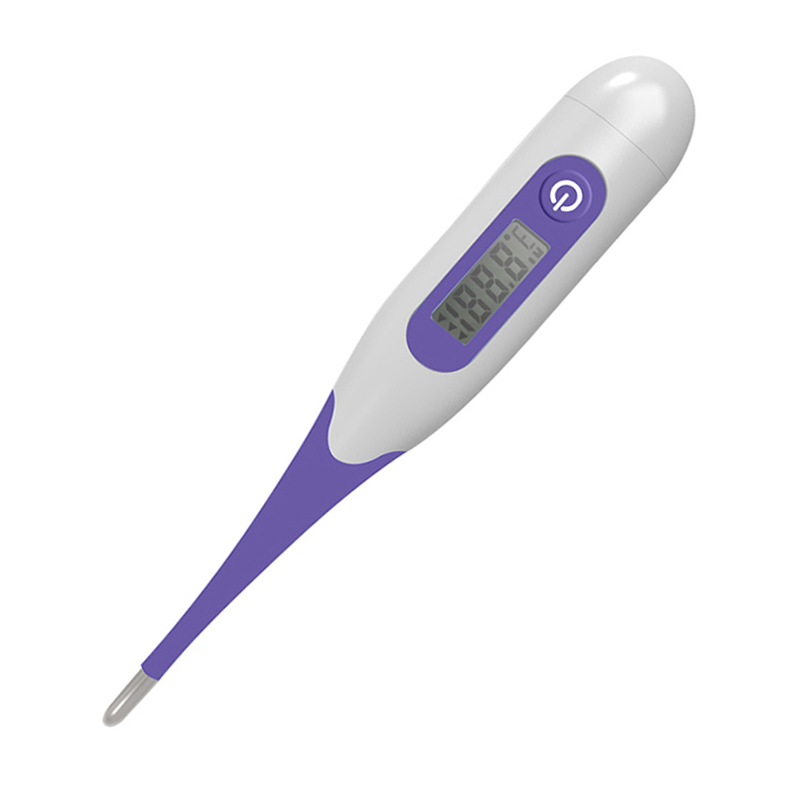 CE MDR goedgekeurde waterdichte orale thermometer voor thuisgebruik Digitale thermometer met flexibele punt voor baby's