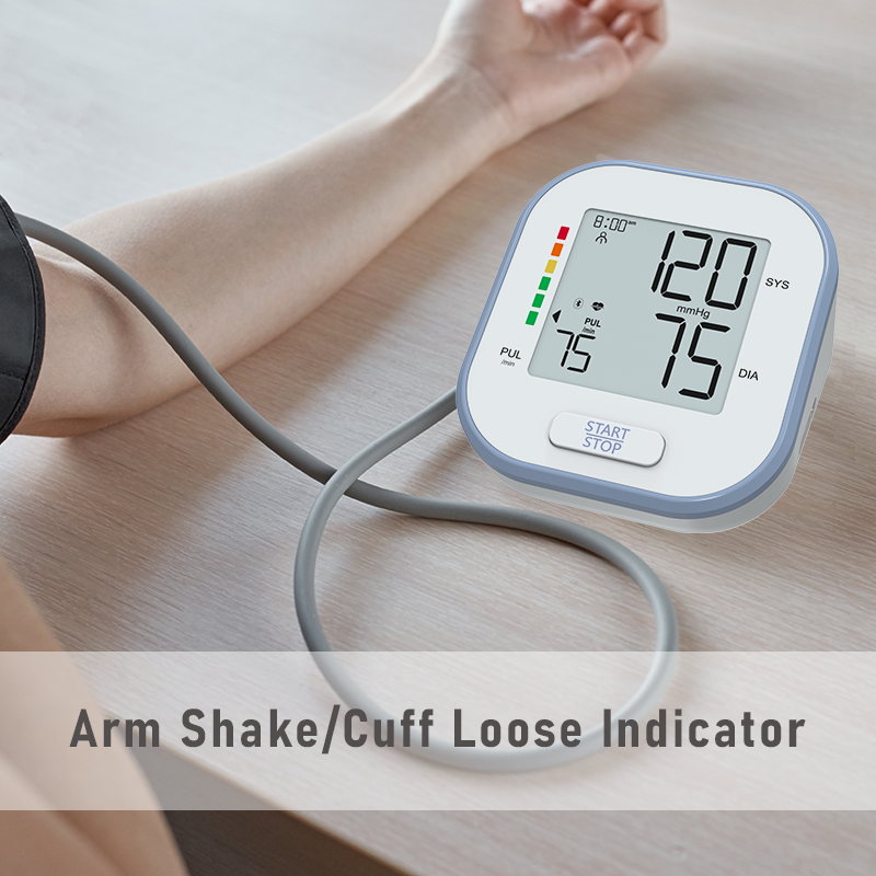 Smart Mini Blood Pressure Monitor nga adunay Bluetooth alang sa Paggamit sa Balay