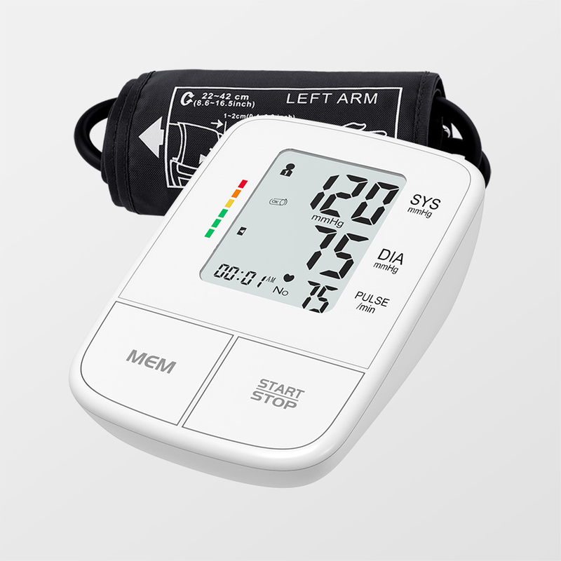 Original fabriks MDR-godkendelse digital blodtryksmåler DBP-6191HD