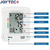 Tensiómetro de pulso con monitor de presión arterial dixital automático aprobado por Mdr Ce para uso doméstico