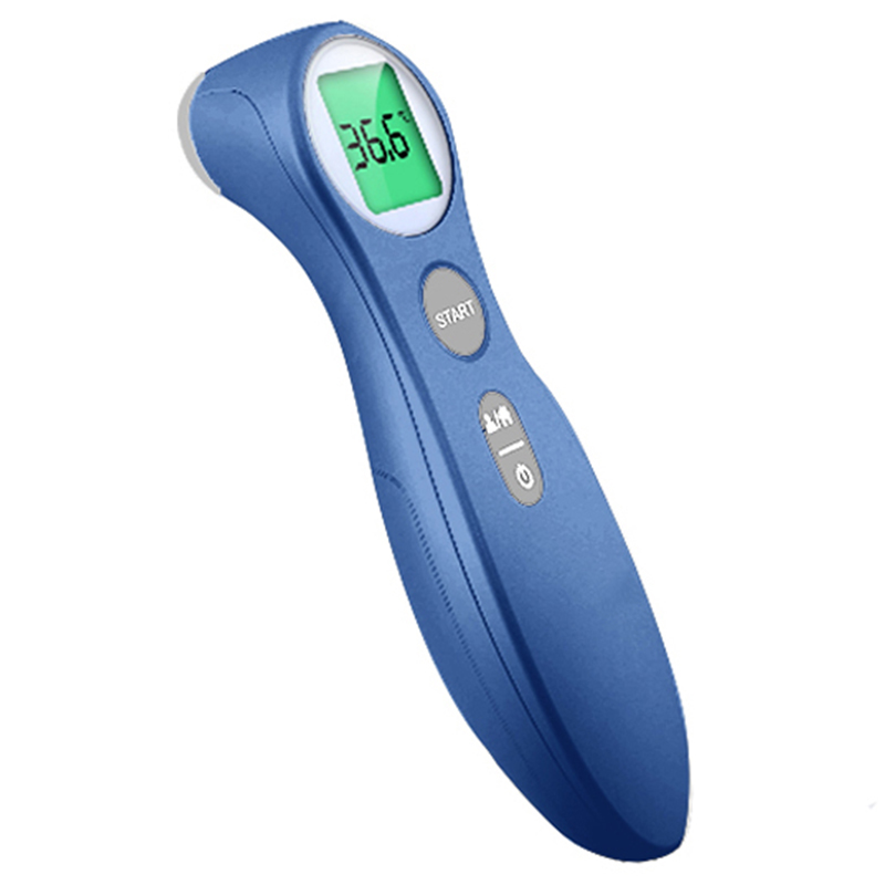 CE MDR-godkendt Berøringsfri infrarød pandetermometer Pistol medicinsk mod feber