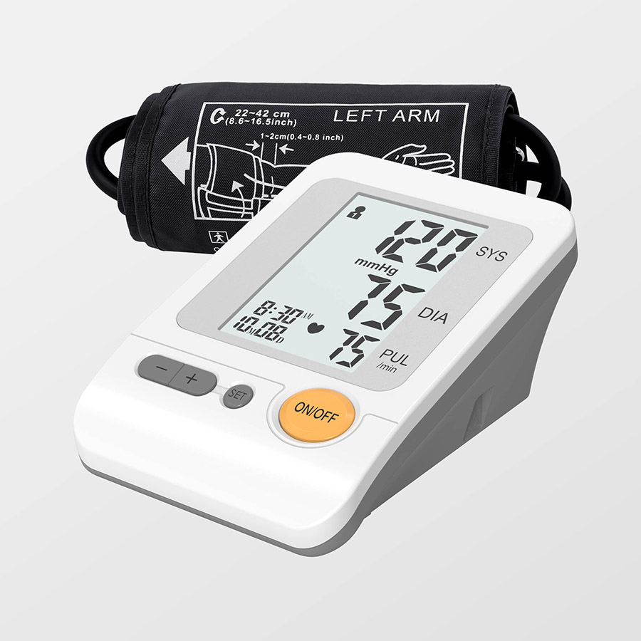 FDA omonéî BP Electrónico Brazo Superior Tensiometro Digital Tensiometro Monitor de Presión Sangre