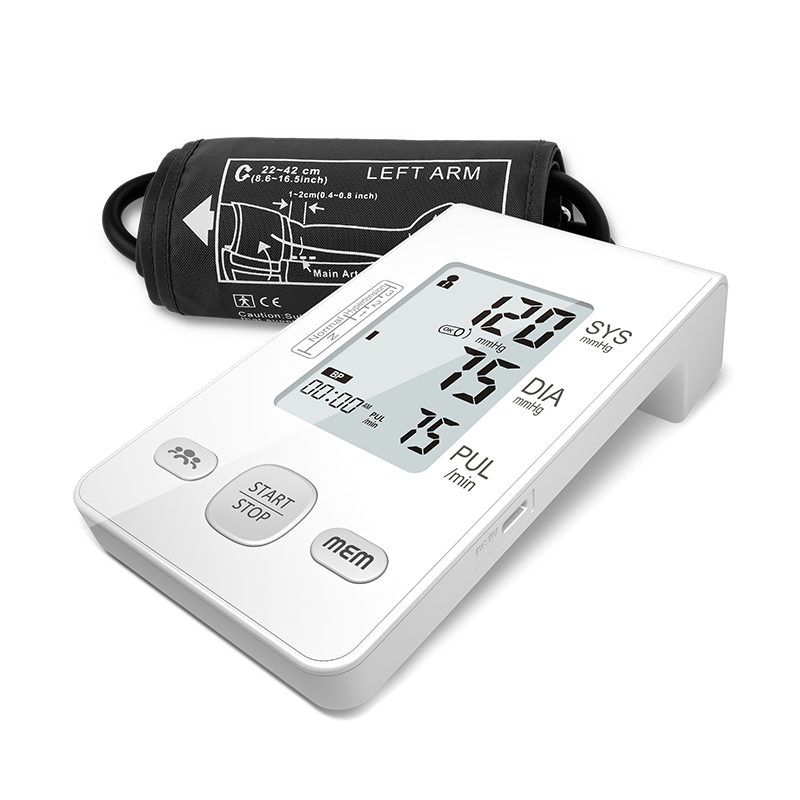 Dual Power Supple Automatic Digital Sphygmomanometer for Home Use
