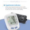 Kaséhatan Kanada Disatujuan Upper Arm Rechargeable Monitor Tekanan Darah Digital Tensiometro