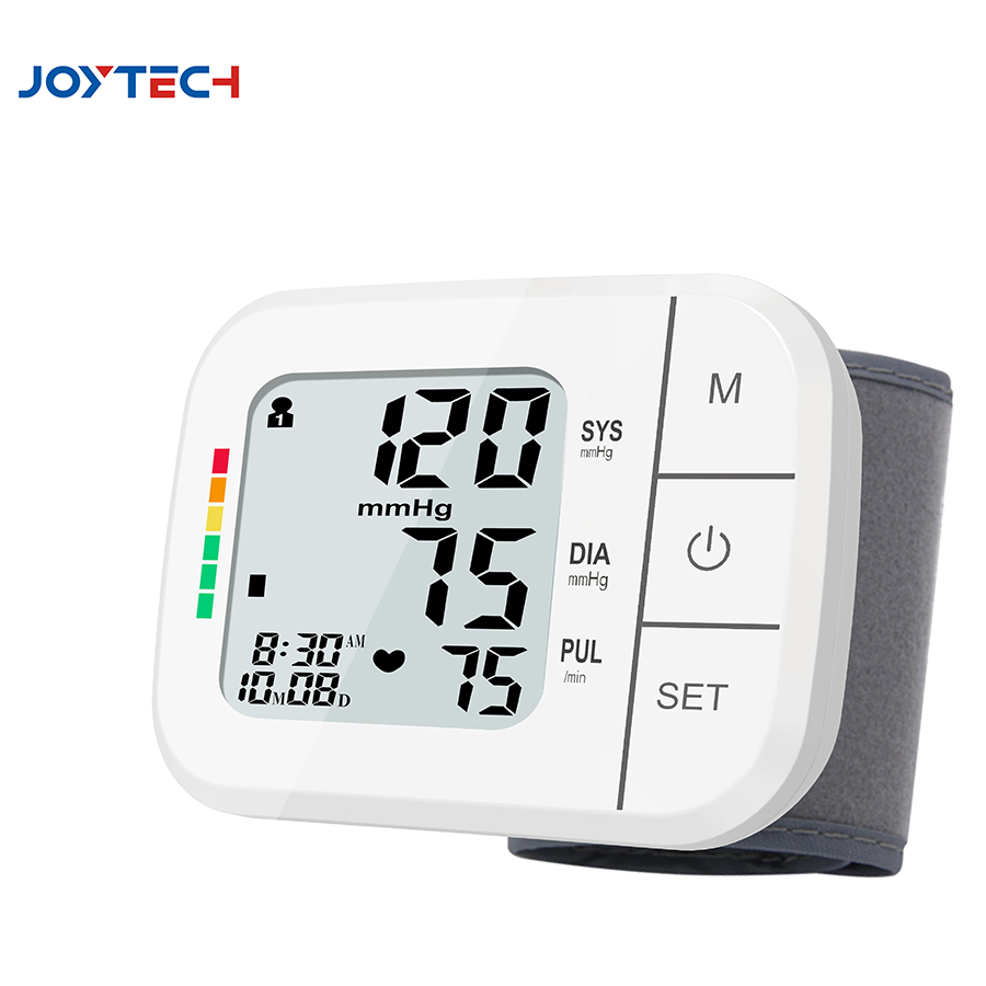 Monitor Tekanan Darah Pergelangan Tangan Portabel Medis Digital Sphygmomanometer Pergelangan Tangan MDR CE Disetujui