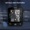 U-Mdr Ce Ugunyaze I-Portable Automatic Wrist Blood Pressure Monitor